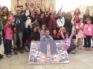 يافا:البطل سامر العيساوي يحلّ ضيفاً على نشطاء دوار الساعة في يافا